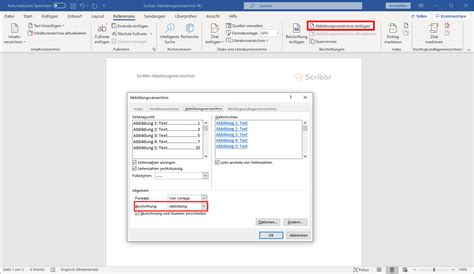 Abbildungsverzeichnis In Word Erstellen Minuten Video