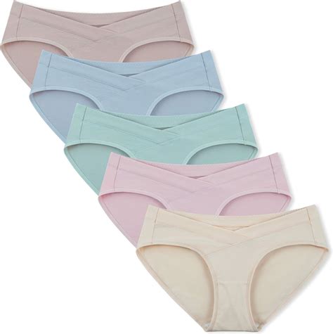 Buy Innersy Womens Maternity Underwear Under Bump Cotton Maternity