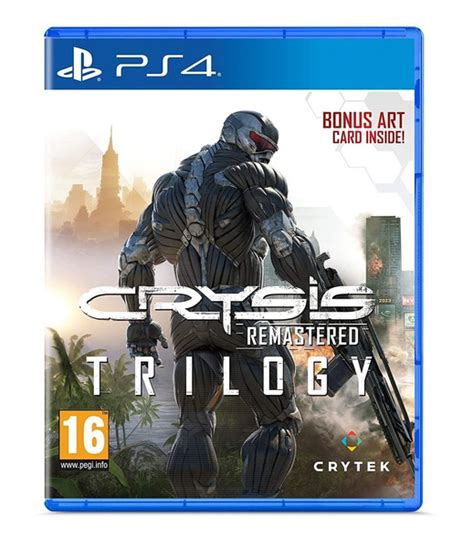 Игра Игра Crysis Remastered Trilogy (PlayStation 4, Русская версия ...