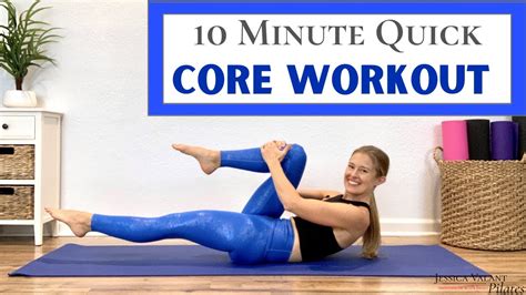 Minute Quick Core Workout Pilates Abs At Home Youtube