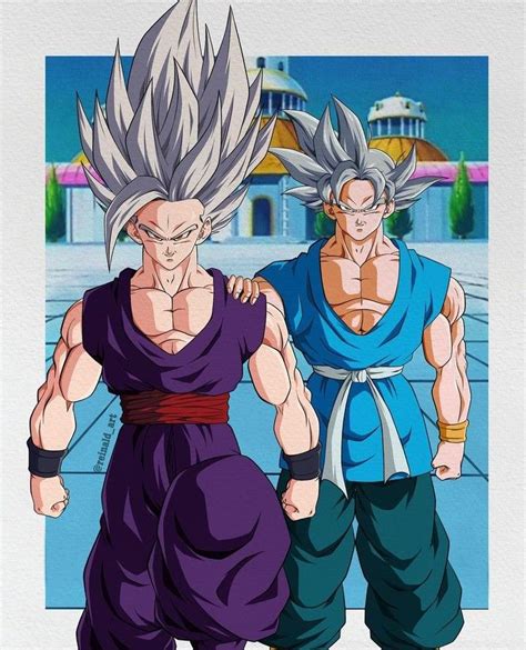 Beast Gohan And Goku Mui Anime Dragon Ball Super Dragon Ball Super