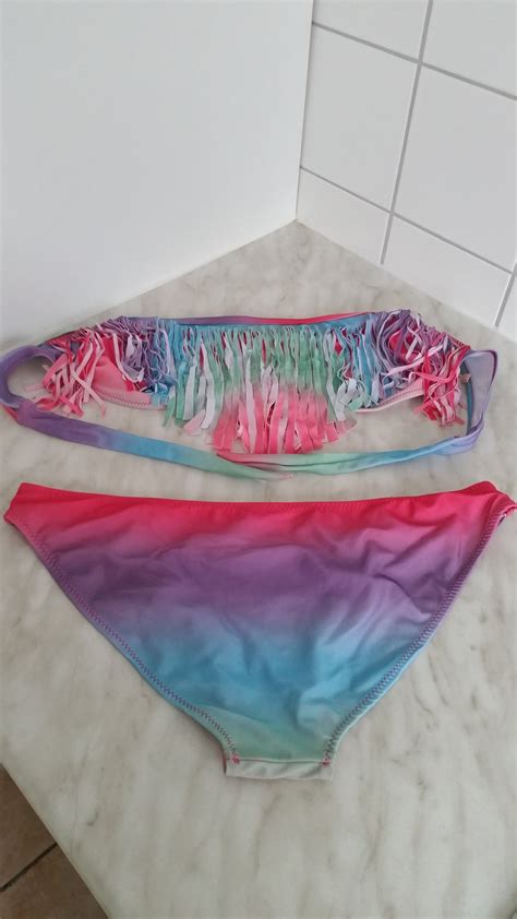 Fransen Bikini Kleiderkorb De