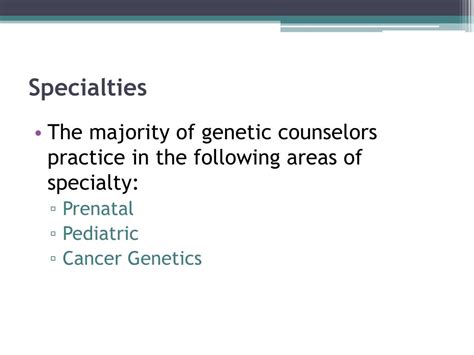 Ppt Genetic Counseling Powerpoint Presentation Free Download Id