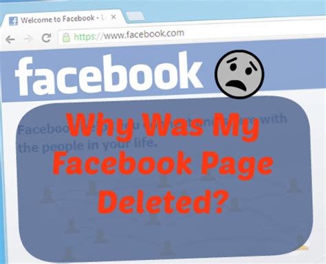 Why Was My Facebook Page Deleted Turbofuture