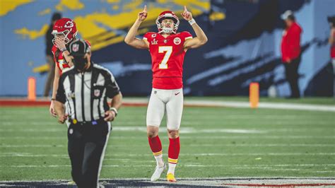 Harrison Butker Booms 52-Yard Field Goal Through the Uprights | Super ...