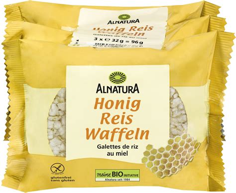 Honig Reiswaffeln G In Bio Qualit T Von Alnatura