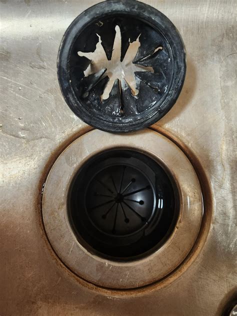 Old Garbage Disposal Cover Vs New Rwellworn