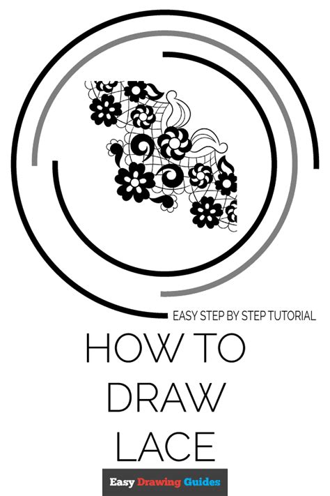 How To Draw Lace Really Easy Drawing Tutorial
