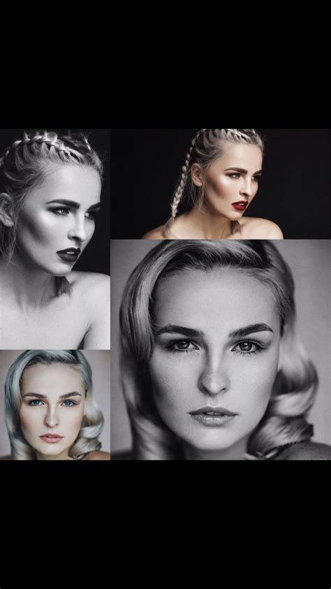 Red Lips Nude Makeup Beauty Makeup Model Beauty Photoshoot