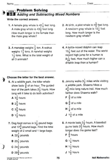 033 Free Printable 7Th Grade Math Word Problems For Graders Db Excel - Decimalworksheets.net