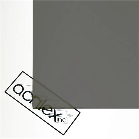 Storm Gray Frosted Acrylic Sheet