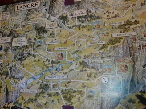 Lancre Map Terry Pratchett Books