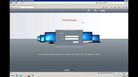 Citrix Xendesktop Cca Lesson 4 Web Interface Youtube