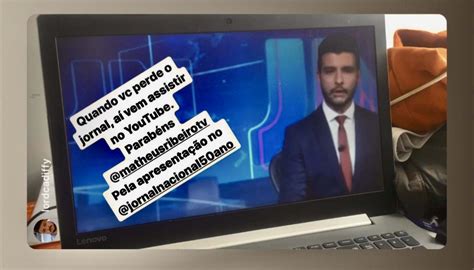 Matheus Ribeiro vira notícia no Brasil todo por ser o primeiro jornalista gay assumido a