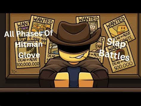 ALL Phases Of Hitman Glove In Slap Battles YouTube