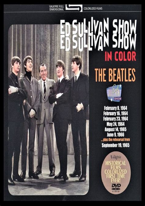 Beatles Dvd The Ed Sullivan Shows In Color