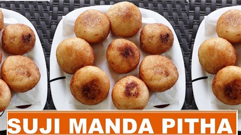 Suji Manda Pitha Odisha Famous Suji Pitha Semolina Pancake