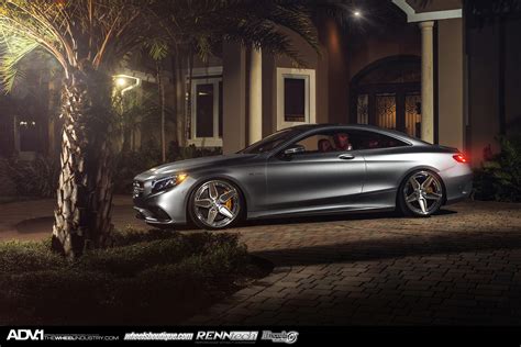 Matte Grey Mercedes Benz S Amg Coupe With Adv Wheels Gtspirit