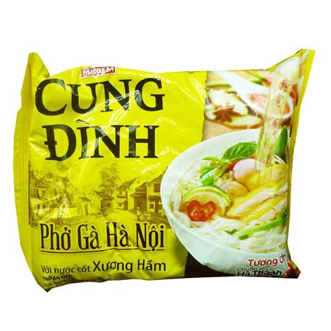 Cung Dinh Pho Ha Noi Instant Noodles Vietnamese Vietnam Chicken Review