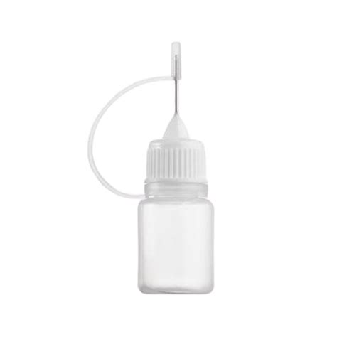 Dropper Bottle with Screw Top and Blunt Needle Tip 10ml – The Makeup ...