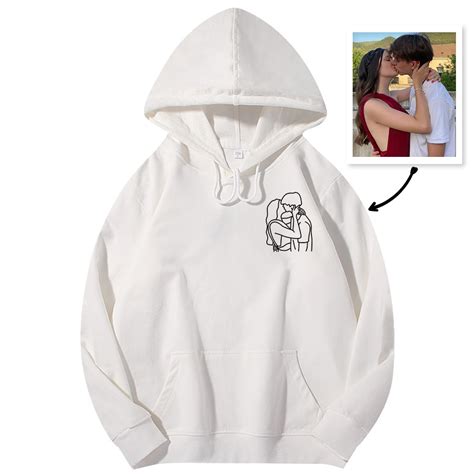 Custom Embroidered Hooded Sweatshirt - MadeMine Custom Drop Shipping