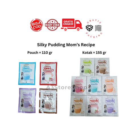 Jual Silky Puding Mom S Recipe Forisa Pudding Lembut Cod Shopee Indonesia