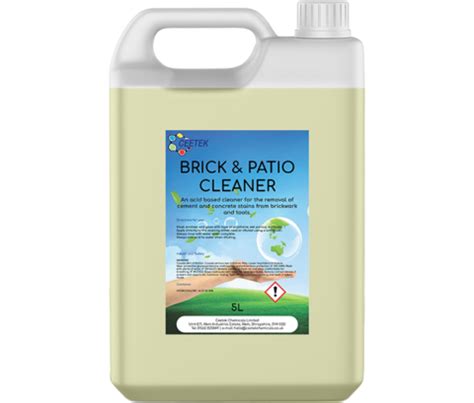 Brick Patio Cleaner X Ltr Ceetek Chemicals