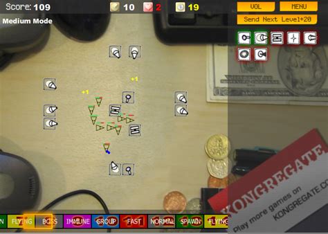 Screenshot Of Desktop Tower Defense Browser 2007 Mobygames