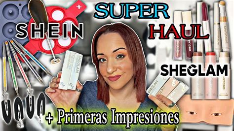 Haul Shein Primeras Impresiones De Sheglam Youtube