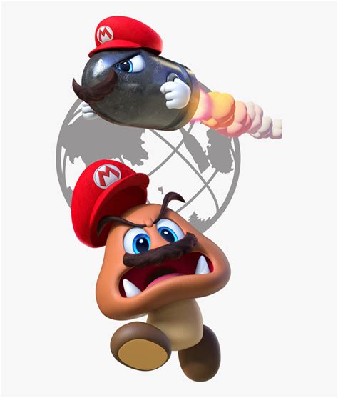 Super Mario Odyssey Png Mario Goomba Super Mario Odyssey Transparent