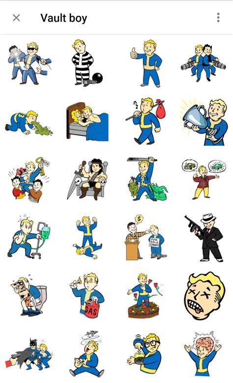 Vault Boy Perks Wallpaper