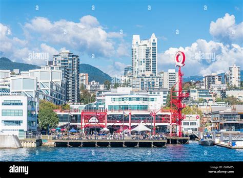 Lonsdale Quay North Vancouver British Columbia Canada Stock Photo