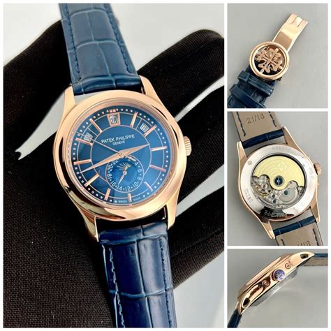 Round Analog Patek Philippe Luxury Mens Wrist Watches For Personal Use