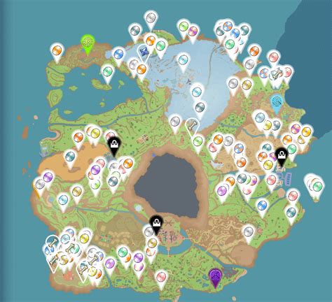 Carte interactive Pokémon Ecarlate et Violet où la trouver Breakflip