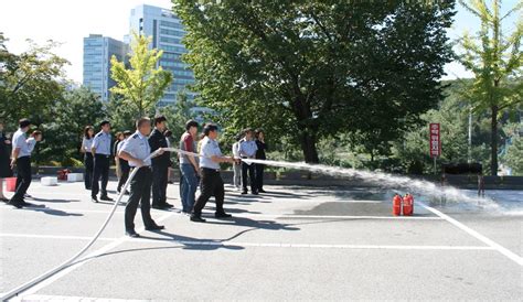 수원세관 공공기관 합동소방훈련 실시