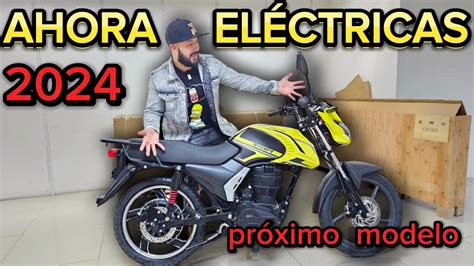 Moto Electrica Especial Para El Trabajo E Hermas Mexico Youtube