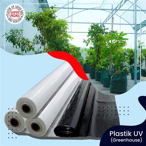 Jual Plastik Uv Lebar 3 Meter X 50 Meter X 200 Micron Premium Roll Shopee Indonesia