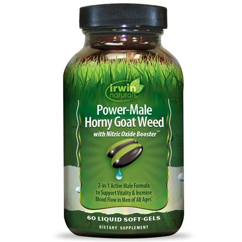 Irwin Power Male Horny Goat Weed With Nitric Oxide Booster Ct