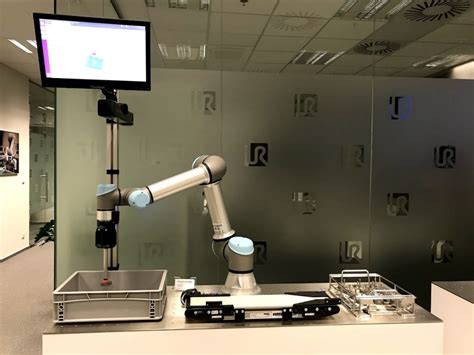 Ur Robot Equipped With Vision By Photoneo At Universal Robots Prague