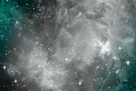 Teal Black Galaxy Space Background Graphic By Rizu Designs · Creative