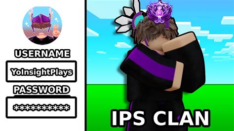 I Logged Into Ips Members Accounts Nightmare Roblox Bedwars Youtube