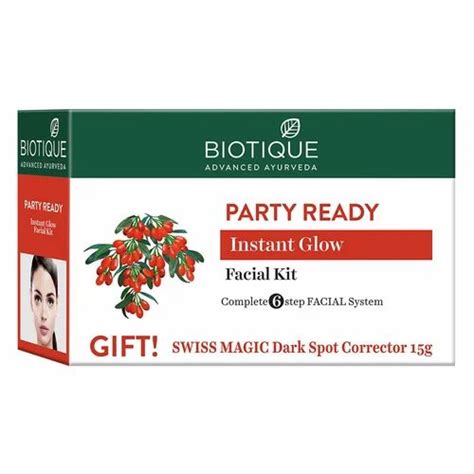 Biotique Party Ready Instant Glow Facial Kit At Rs 350 Herbal Facial