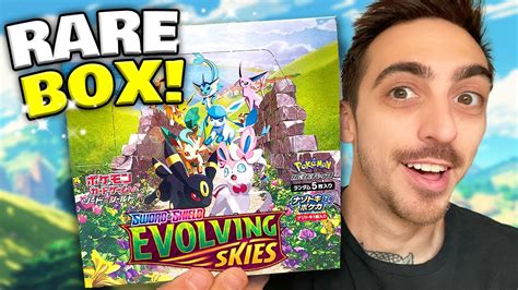 Opening A Japanese Evolving Skies Booster Box YouTube