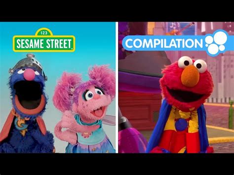 Elmo & Friends are Superheroes! | Sesame Street Compilation - Videos ...