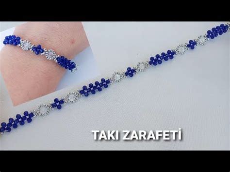 BONCUKTAN ZARİF BİLEKLİK YAPIMI ELEGANT BRACELET MAKING FROM BEAD