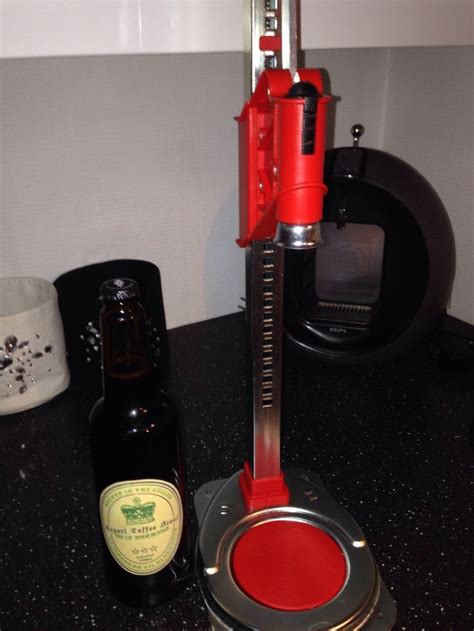 Putting On Bottels First Label Home Brewing Home Appliances Vacuum