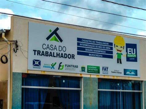 Casa Do Trabalhador Oferece 16 Vagas Nesta Sexta Feira O Pantaneiro