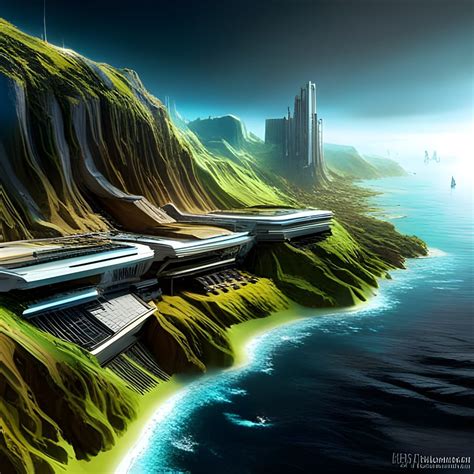 Terraforming high technology - AI Generated Artwork - NightCafe Creator