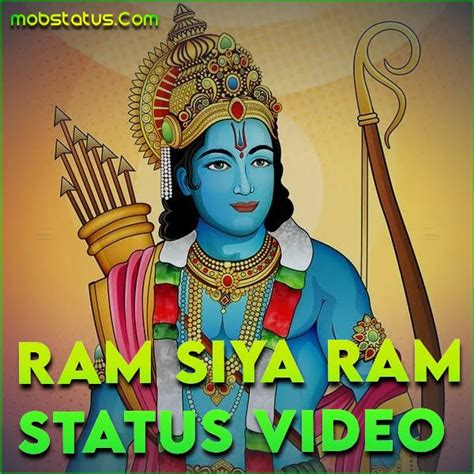 Ram Siya Ram Siya Ram Jai Jai Ram Whatsapp Status Video 4k