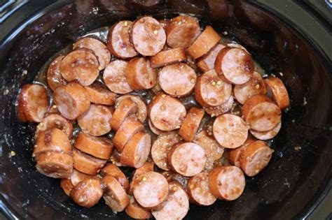 Easy Kielbasa Appetizer Recipe Brown Sugar Kielbasa Crockpot